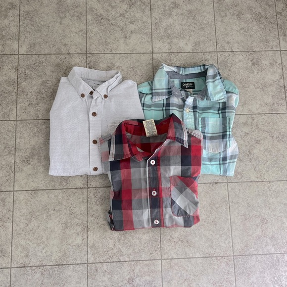 Other - Boys 6-7 button up dress shirt bundle